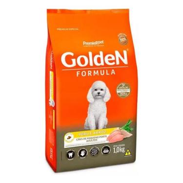 Imagem de Ração Golden 1kg Para Cães Adultos Pequeno Porte Sabor Peru E Arroz - 