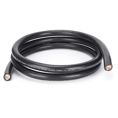 Imagem de Generic Cabo de Alimentação de Cobre Hi‑OFC 11AWG Cabo de Alta Fidelidade para CD Players, Blindagem Dupla 1,5 M