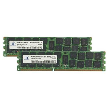 Imagem de Adamanta Atualização de memória de servidor de 32 GB (2 x 16 GB) para HP Proliant DL380p G8 com Intel Xeon Série E5-2600v2 CPU DDR3 1866Mhz PC3-14900 ECC registrado 2Rx4 CL13 1.5v