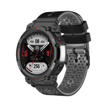 Imagem de Pulseira Esportiva De Silicone Respirável Para Huami Amazfit T-Rex 3 T