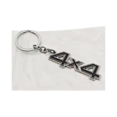 Imagem de Mulheres Homens Chave Titular Metal 4x4 Carro Chaveiro Para 4X4 Chavei