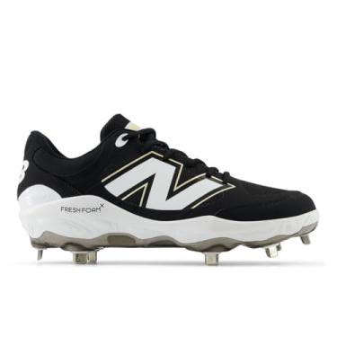 Imagem de New Balance Fresh Foam X 3000 V7 Tênis de beisebol masculino, Preto, 7