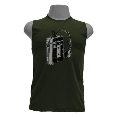 Imagem de Camiseta regata masculina - Walkman., Green pea, Green pea, M