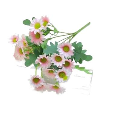 Imagem de BuquêS De Flores De Cerejeira Artificiais – Arranjos Decorativos Adequados Para Centros De Mesa, Vasos E DecoraçãO De Interiores.(1,Rosa-3 (Rosa Três))