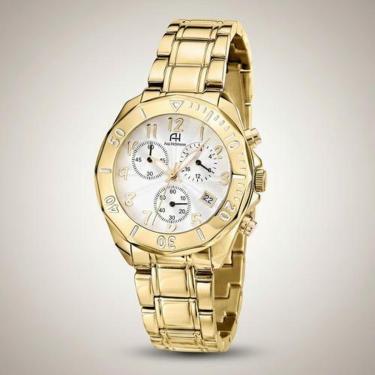 Imagem de Relógio Feminino Champion Ana Hickmann Dourado Luxo Ah30246h-Feminino