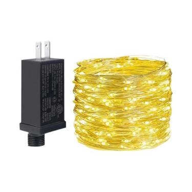 Imagem de Luzes De Cordão LED Para Exterior 50M 100M 24V Fio De Cobre Decoração 