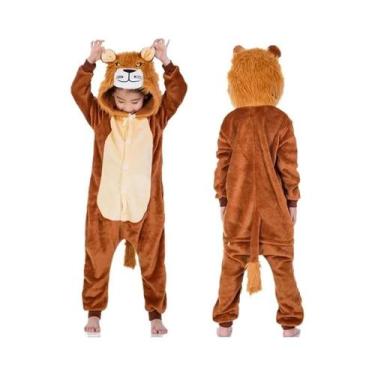 Imagem de Conjunto De Pijamas Kigurumi Unissex Para Crianças, Unicórnio Panda, M