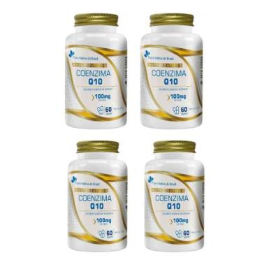 Imagem de Kit 4 Coenzima Q10 100mg 4x60 cápsulas Flora Nativa - Flora Nativa do 