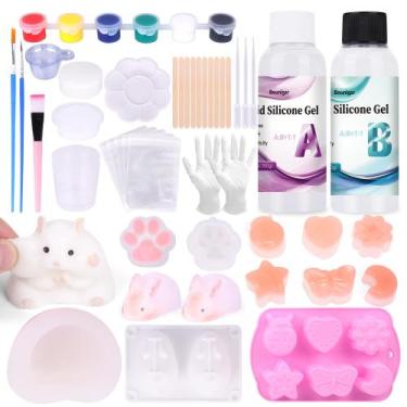 Imagem de Kit Squishy Bounlgsr Taba Squishes com molde e gel para squishies DIY