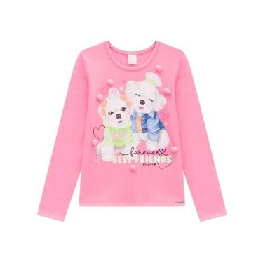 Imagem de Blusa Infantil Em Cotton Infanti Ref 63374-Feminino