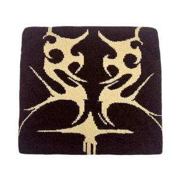 Imagem de Gorro Unissex Retro Hip-hop Com Estampa De Chamas, Quente E Versátil, 