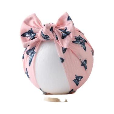 Imagem de Toucas Turbante Para Bebês Com Estampa De Flor, Coração, Margarida, Bo