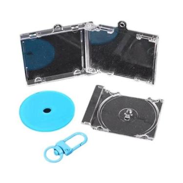 Imagem de Mini Estojo De CD Chaveiro Porta-Chaves Álbum Comemorativo DIY Pingent