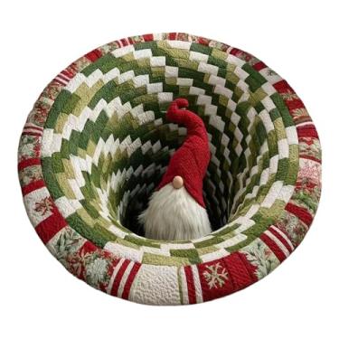 Imagem de Tapete de Natal, decoração de cozinha de Natal | Tapete de chão com ilusão 3D de Natal | para entrada externa, piso, pátio, casa, exterior, quarto, sala de estar, cozinha, , interior