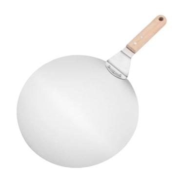 Imagem de Pá de pizza - Servidor de cozinha | Casca de forno de pizza com de , para cozinha, churrasco, exterior, servir, cozinhar, casa, restaurante, assar