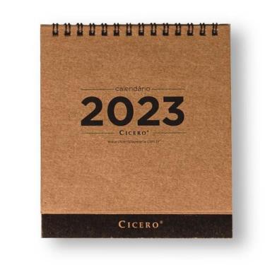 Imagem de Calendário de Mesa 2023 Kraft - Cicero