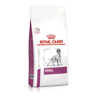Imagem de Ração Seca Veterinary Diet Renal para Cães com Insuficiência Renal Crônica 2kg Royal Canin