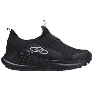 Imagem de Tenis Olympikus Stream Infantil Calce Facil Original Cor:PretoTamanho: