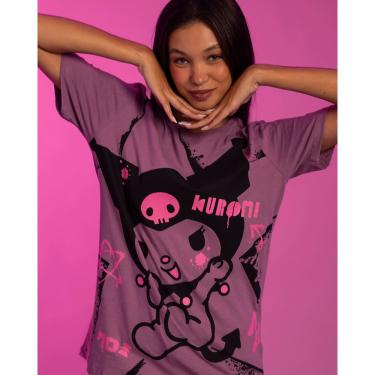 Imagem de Camiseta Hello Kitty - Kuromi - Piticas