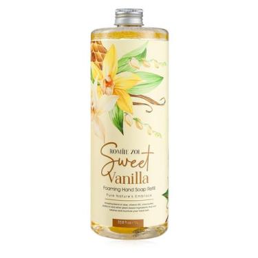 Imagem de Recarga de sabonete espumante para mãos ROMIIE ZOI Sweet Vanilla 1L