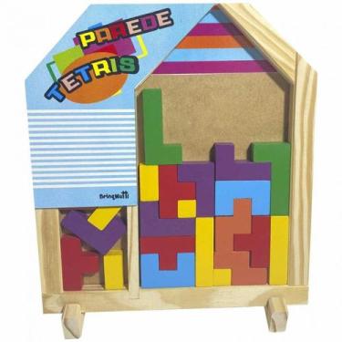 Imagem de PAREDE TETRIS REF 163 EC1 - Jogo Educativo com 25 Peças - BRINQ MULTTI