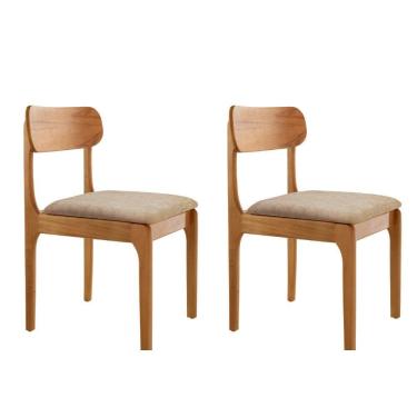 Imagem de Conjunto com 2 Cadeiras de Jantar Star Moderna Mobilia