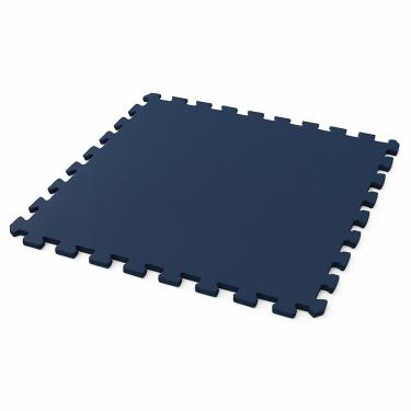 Imagem de Piso Eva Tatami Central Espumas 100x100x1cm E 50x50x1cm – Antiderrapante, Alta Densidade 50x50cm Azul Marinho