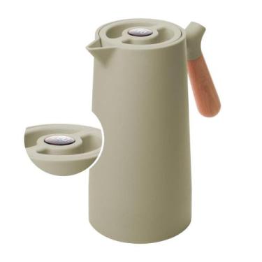 Imagem de Garrafa Térmica Wolff com Termômetro (1 Litro) Menta, Menta