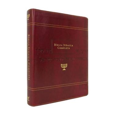 Imagem de Bíblia judaica completa capa vinho - Editora Vida
