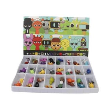Imagem de Conjunto De Figuras De Ação Sprunki Em Caixa Surpresa 24pcs 48pcs Brin