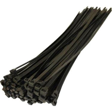 Imagem de Abraçadeira Nylon 4,8x350mm Preta Storm pacote Com 100