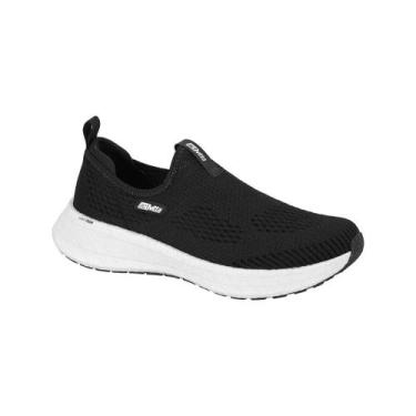 Imagem de Tênis Esportivo Actvitta Conforto Academia Calce Fácil Preto, Preto, 3