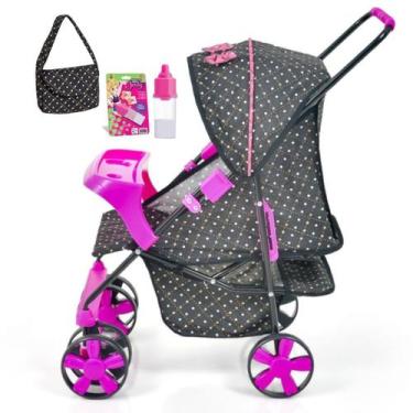 Imagem de Carrinho de Boneca Reborn Roma Xikitinha Milano Alive Oliveira - TOK T