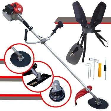 Imagem de Roçadeira Profissional Anmax CG430P-TB 43CC + Faca 80 Dentes