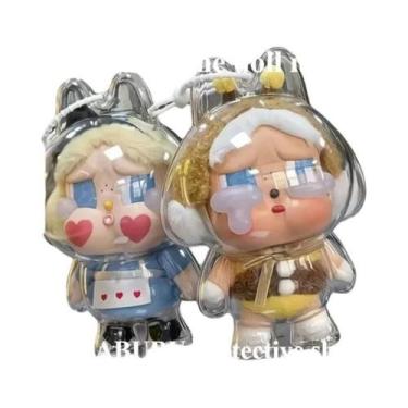 Imagem de Capa Protetora Transparente Para Boneca LABUBU Série Coca-Cola, Capa A