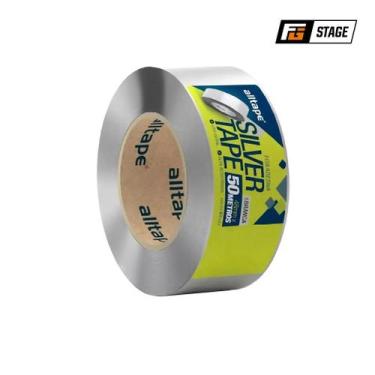 Imagem de Fita Duct Tape Multiuso Cinza 48mm x 50m - ALLTAPE