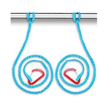 Imagem de Coleira de remo de caiaque OCEANBROAD, 1,2 a 2,1 m, azul, pacote com 2