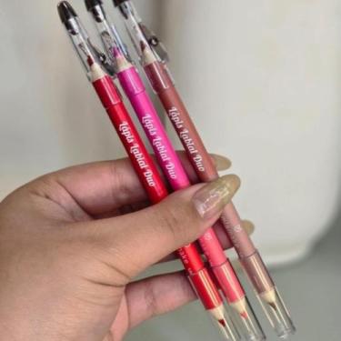 Imagem de Lápis Labial Duo Mia Make Contorno Labial Longa Duração Alta Fixação -