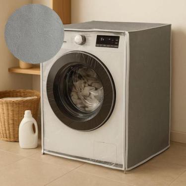Imagem de Capa Lava E Seca Samsung 11kg Abertura Ziper C/ Transparente - Wiki Ho