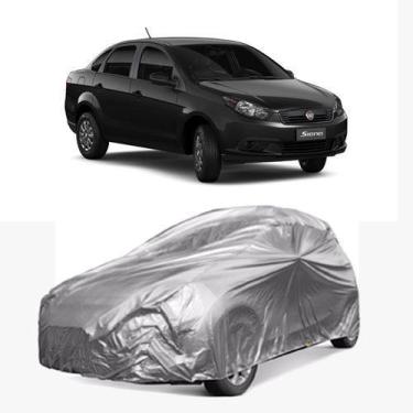 Imagem de Capa Para Cobrir Carro Fiat Grand Siena Com Forro impermeável - zna