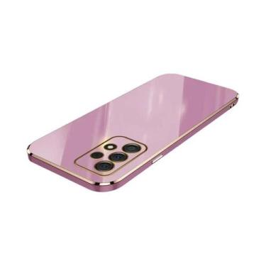 Imagem de Capa De Silicone Macia Com Revestimento Luxuoso Para Samsung A57 A56 A