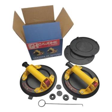 Imagem de Ventosa Sucção Vácuo P/ Porcelanato, Piso, Vidro 2 Unidades. - Congrat