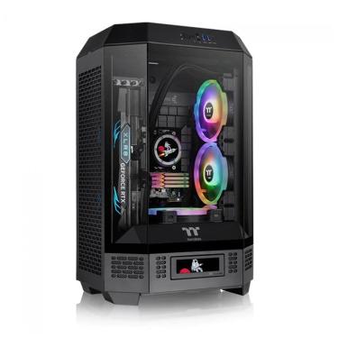 Imagem de Gabinete Gamer Thermaltake The Tower 300 Micro ATX  2 Fans Preto