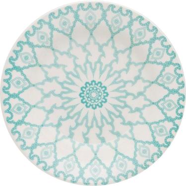 Imagem de Kit 2 Pratos De Sobremesa Donna Mandala Oxford Cerâmica 19cm