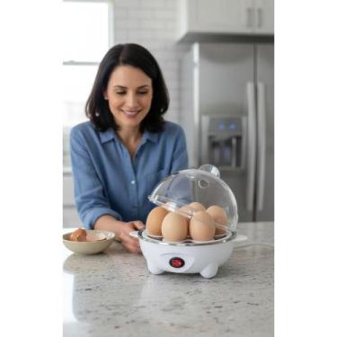 Imagem de Cozedor de Ovos Elétrico Automático p/ 7 Ovos 110V/220V - Congratulati