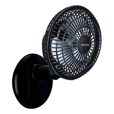 Imagem de Ventilador Mini Turbo 20CM PRETO/ PRATA 220v Ventimais - Venti Mais