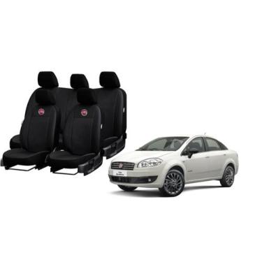 Imagem de Conjunto capas couro Linea 08-16 proteção contra sujeira e rasgos - fe