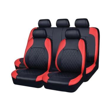 Imagem de Capa De Assento De Carro Universal Impermeável Em Couro PU Para Todas 