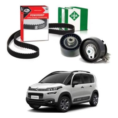 Imagem de Kit Correia Dentada Tensor Aircross 1.6 16v 2016 A 2021 - Gates