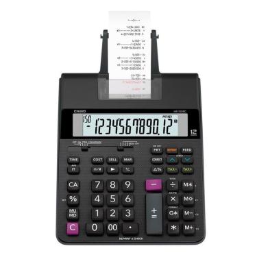 Imagem de Calculadora de Mesa com Bobina 12 Dígitos HR-150RC Profissional para Comércio